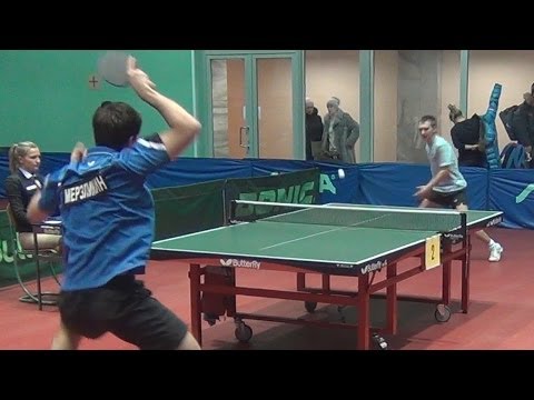 Sergey ELIZAROV vs Taras MERZLIKIN FULL Moscow Championships 2014 Table Tennis Table Tennis