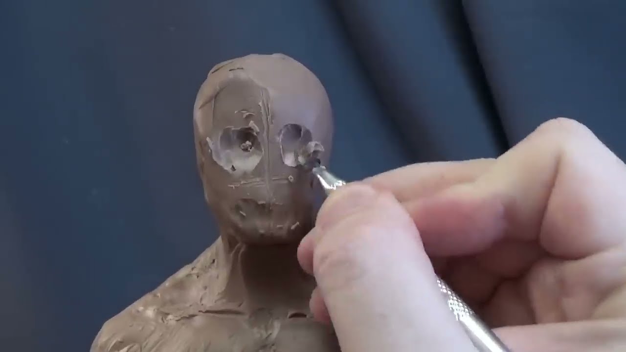 time lapse sculpture tutorial arnold schwarzenegger