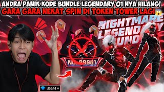 Download lagu ANDRA PANIK KODE BUNDLE LEGENDARY 01 NYA HILANG😱 GARA GARA NEKAT SPIN DI TOKEN TOWER LAGI! mp3