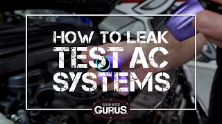 Garage Gurus | How to Use AC Leak Detector Dye