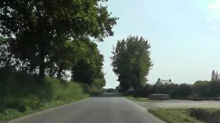 preview picture of video 'Driving On The D31 Between Kergrist Moëlou & Rostrenen, Brittany, France 25th May 2012'