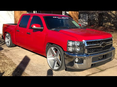 5/9 Drop Silverado on 24 Dub Ballers