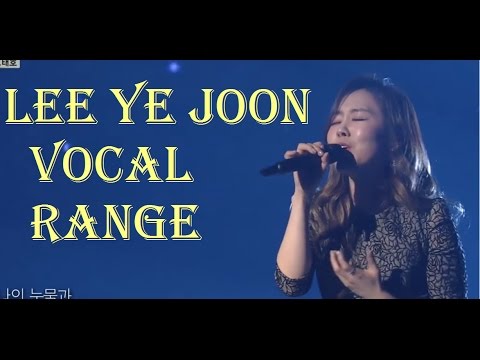Lee Ye Joon - 이예준 - Vocal Range (C#3-Bb5-G#5)