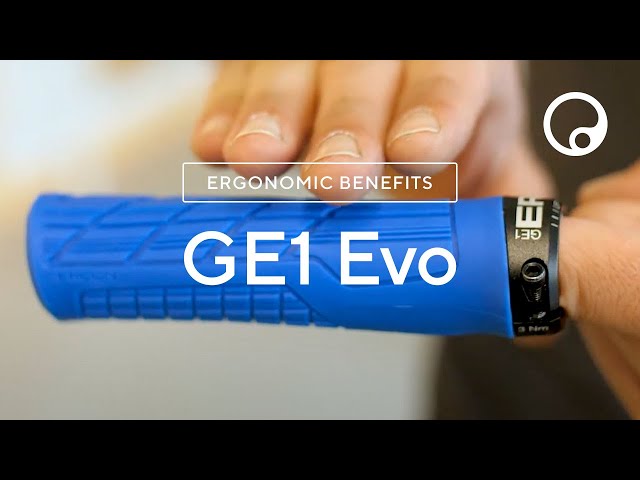 Видео Ручки руля Ergon GE1 Grips (Risky Red)