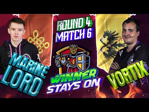 Age of Empires 4: MarineLorD vs Vortix! - Game 6 - $500 Winner Stays On Series!