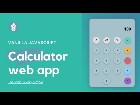 Build a Basic Calculator app Using HTML5, CSS3, and Vanilla JavaScript