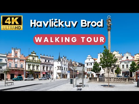 Walking Tour Czech Republic Europe Towns - Havlíčkův Brod