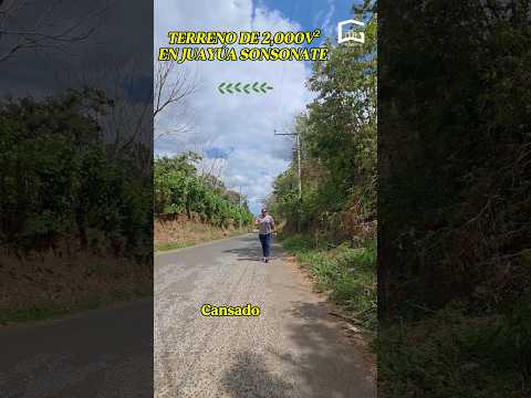 💐🏡𝐕𝐞𝐧𝐭𝐚 𝐝𝐞 𝐓𝐞𝐫𝐫𝐞𝐧𝐨 𝐝𝐞 𝟐,𝟎𝟎𝟎𝐕² 𝐞𝐧 𝐉𝐮𝐚𝐲𝐮𝐚 𝐒𝐨𝐧𝐬𝐨𝐧𝐚𝐭𝐞 #elsalvador #fyp #elsalvador #venta #montaña