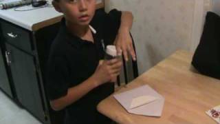 Christmas 08 Merry Christmas Daddy Glitter Card and Pass Gas