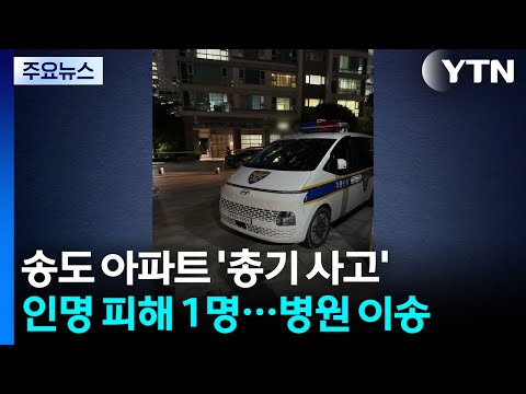 인천 송도 아파트서 '총기 사고'...용의자 도주