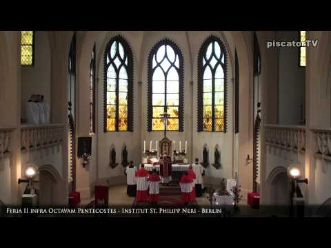 Feria II infra Octavam Pentecostes 14 Pater Noster - Traditional Latin Mass