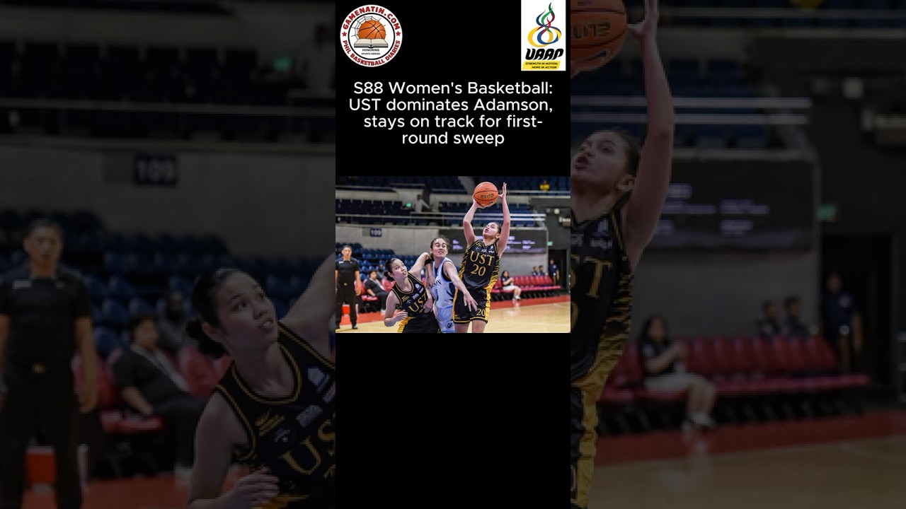 UAAP Women's Basketball: UST dominates Adamson to move a game away from first round sweep