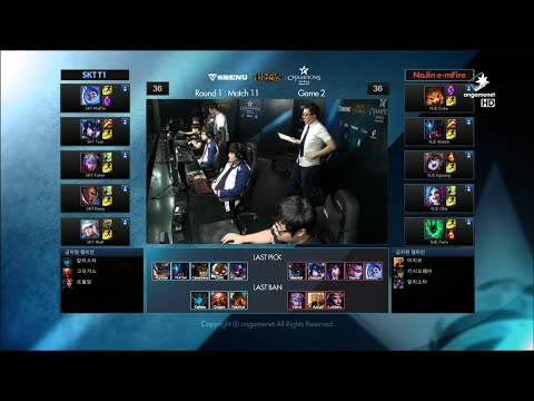 NJE vs SKT Game 2 Highlights (Champions Korea Summer 2015)