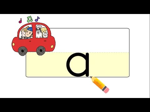 Letter A Song - 1st Grade I'm Learning to Read and Write