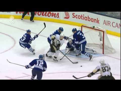 Bolland Goal - Pens 1 vs Leafs 1 - Oct 26th 2013 (HD)