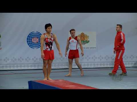 SUGIURA Shotaro (JPN) - 2017 Trampoline Worlds, Sofia (BUL) - Qualification Tumbling Routine 2