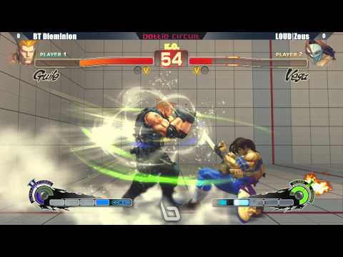 SSF4 AE2012 BT Dieminion vs LOUD Zeus  - Next Level Battle Circuit #2 Tournament