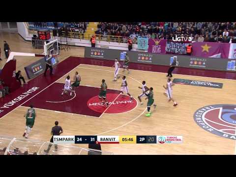 Trabzonspor Medical Park - Banvitspor Maç Özeti Türkiye Basketbol Ligi
