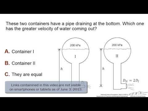 Comparing Tanks Draining (Interactive)
