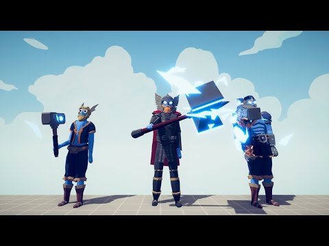 EVOLUTION OF THOR | TABS Totally Accurate Battle Simulator