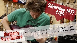 Video thumbnail for LEMMO DEMO: Early 60's Silvertone 1457 Guitar $795 | "My Affordable Favorites" by Normans Rare Guitars