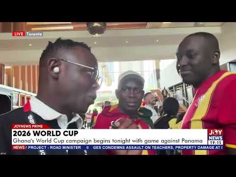 2026 World Cup: Ghanaians in Toronto share their excitement and expectations ahead of tonight's game