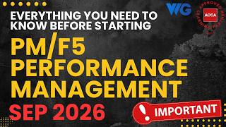 MUST WATCH Everything you need to know before you start PM- Performance Management | Score 90+ marks