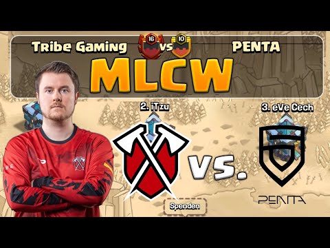 Deutsches Duell in der MLCW | Tribe Gaming vs PENTA eSports | Clash of Clans deutsch