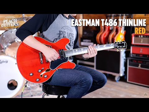 Eastman T486 - Ebony - Red image 12
