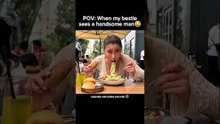 Download lagu Ketika sahabatku melihat pria tampan 😂 #findingher #trending #edit #editaudio mp3