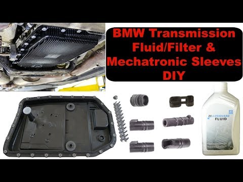 How To Change ZF BMW Transmission Mechatronic Sleeves + Fluid/Filter