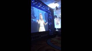 Celebrity Fight Night - Jackie Evancho - When You Wish Upon a Star