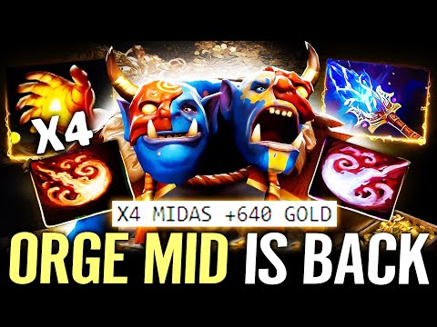 🔥 ORGE MAGI MID IS BACK — x4 Midas x4 Stun WTF Strongest Intel Hero by NINE Dota 2 Pro