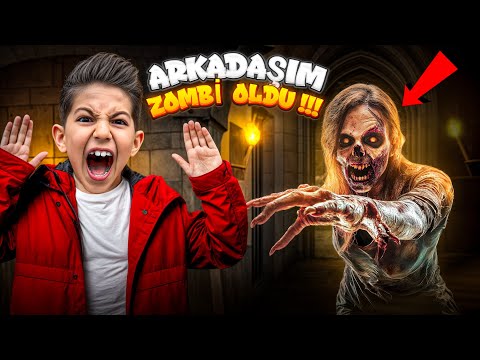 MY FRIEND BECAME A ZOMBIE!! WE TRIED TO SAVE HIM, HE CATCHED US...