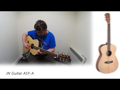 James Neligan ASY-A Auditorium Mahogany Neck 4/4 Size Solid Spruce Top 6-String Acoustic Guitar image 8