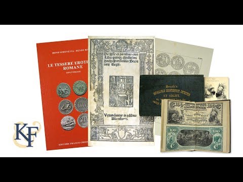 CoinWeek: David Fanning Talks About Rare Books from His August 2017 Price List - Audio
