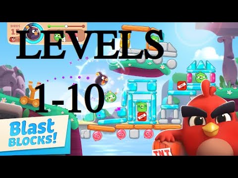 angry birds journey - levels 1 through 10