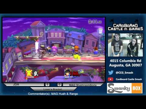 CCG Smash Singles - Loser's Bracket - JDA vs. MAG | MushroomSoda