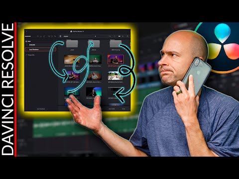 How to MOVE Projects to NEW Folder in DaVinci Resolve 17 Project Manager | Quick Tip Tuesday!