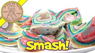Giant Jawbreaker SMASH Time! Candy Disection With Saws and Hammers :)