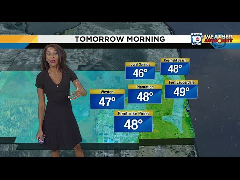 Cold front brings chilly weather to South Florida