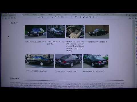 MongoTV_8847 - LOOKING AT GAMER PC HARDWARE - Part 1136 - Mercedes-Benz S-Class - W140