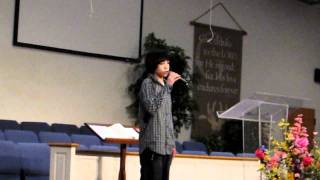 Jebediah singing &quot;Love So Amazing&quot;  Feb. 19, 2012