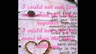 I could not ask for more by Edwin McCain