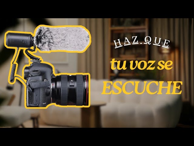 Vídeo relacionado con Micrófono de cámara, condensador de audio, grabación de video, entrevista, micrófono hipercardioide externo profesional para cámara Nikon Canon DSLR y videocámara DV