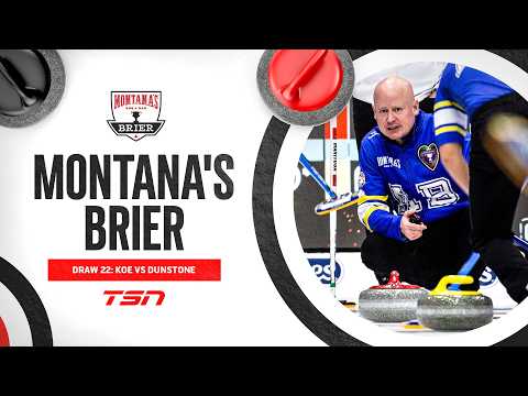 Montana's Brier: Page 1/2 Playoff - Manitoba (Dunstone) v.s Alberta (Koe)
