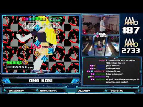 OMG KON! | BA KKWO (MANIAC 6-PANEL) PFC AAA [DDR 4th MIX PLUS]