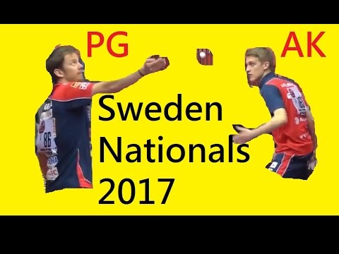 [TT Sweden] Nationals 2017 Final, Par Gerell, Anton Kallberg