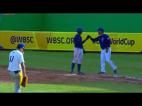 Highlights: Chinese Taipei v Brazil - U-15 Baseball World Cup 2018