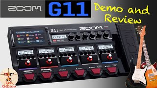 Video thumbnail for Zoom G11: Demo and Review (vs VOX and Marshall JCM 800) by Leo Gibson